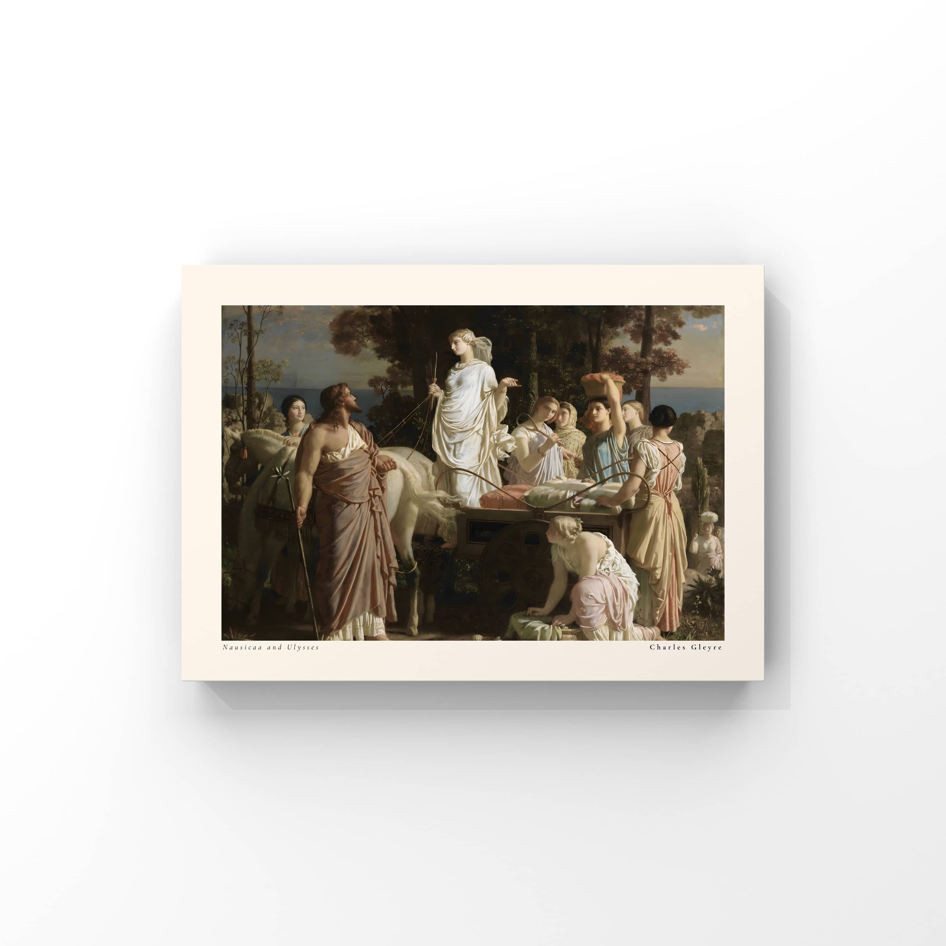 "The Odyssey Collection-Nausicaa and Ulysses" Poster Tablo