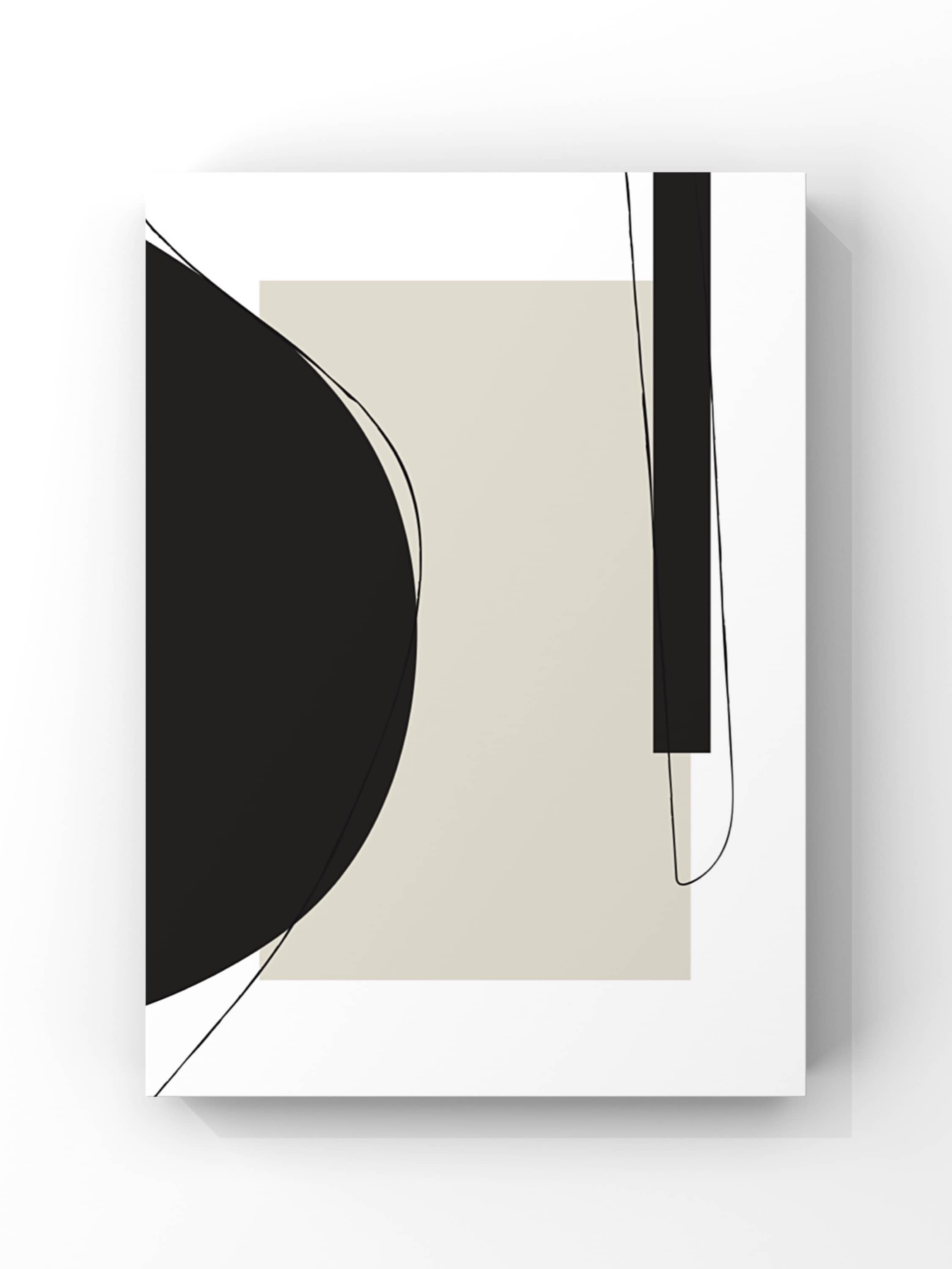 Circle Seri 2 – Minimal & Modern Soyut Poster Tablo