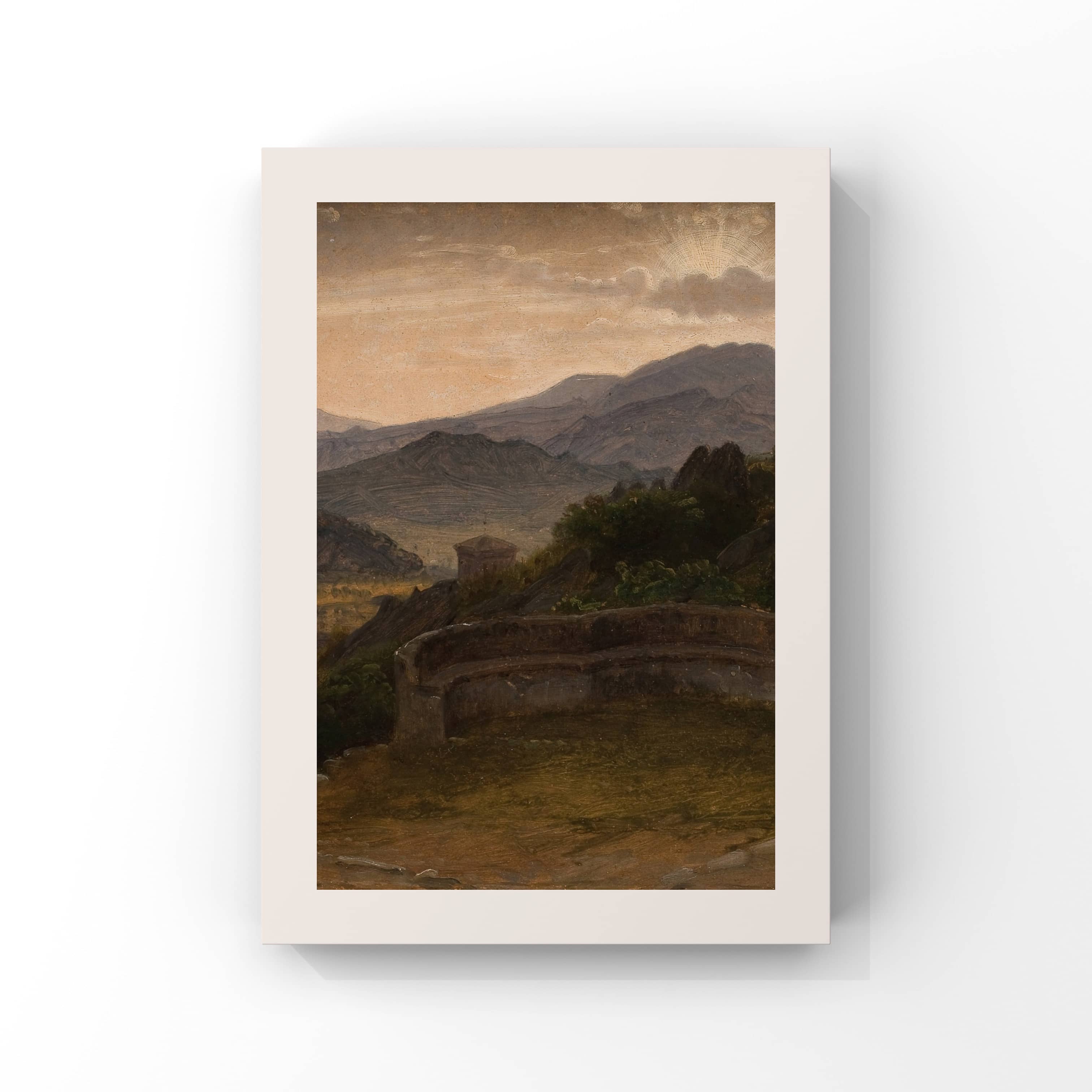 "Vintage Doğa Manzaraları" No.1 Poster Tablo