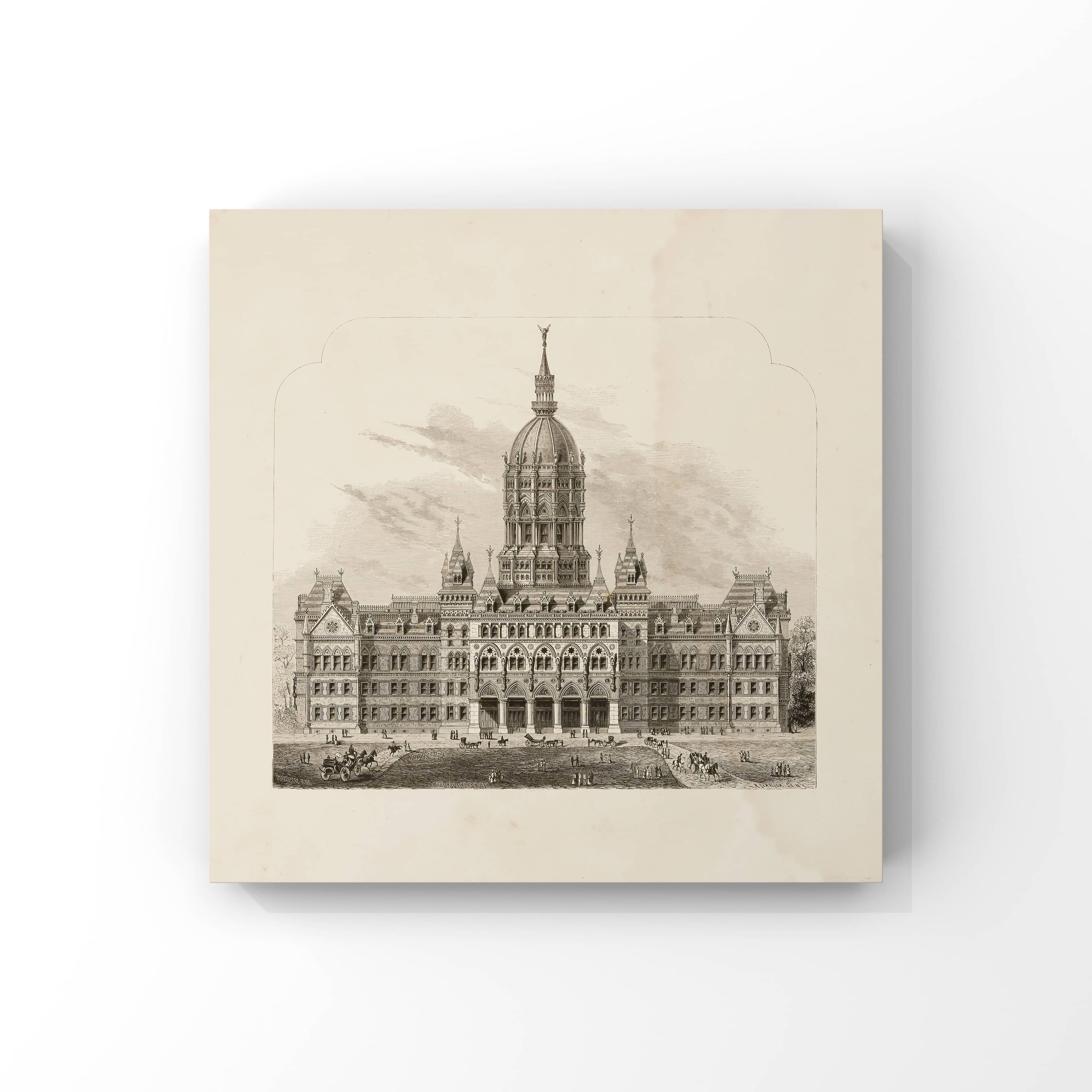 "Golden Wall" No.2 Poster Tablo