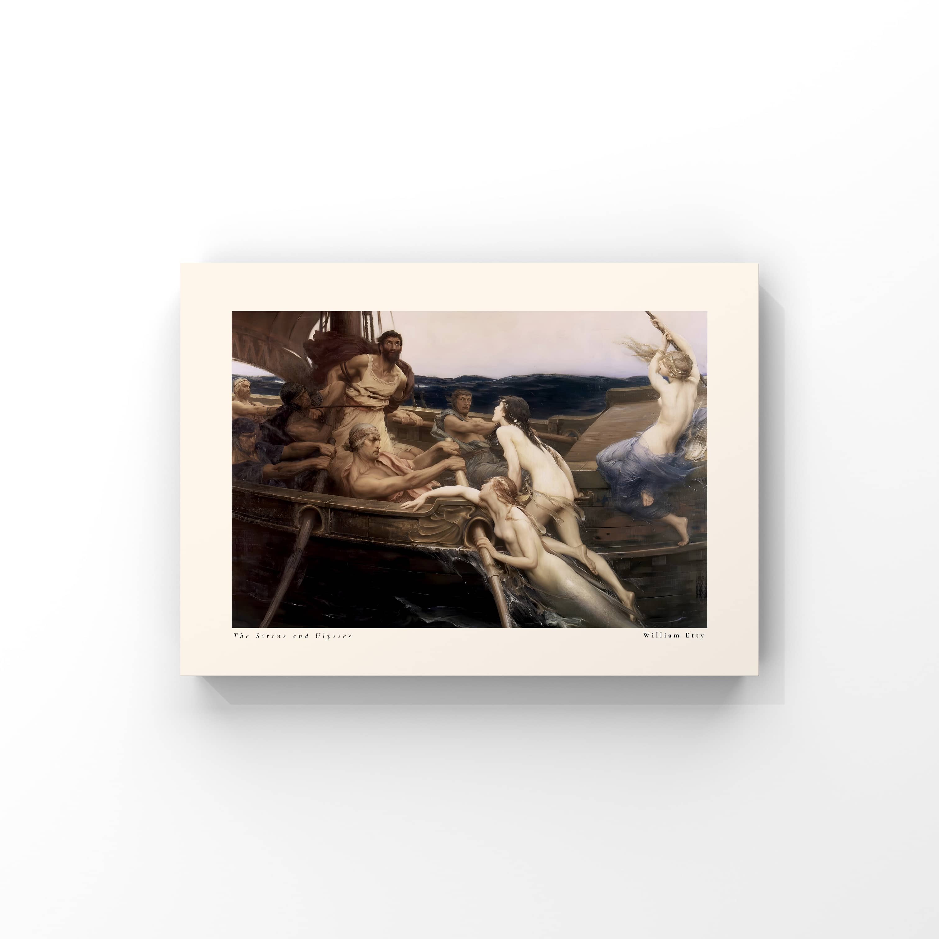 "The Odyssey Collection-Ulysses and the Sirens (Draper)" Poster Tablo