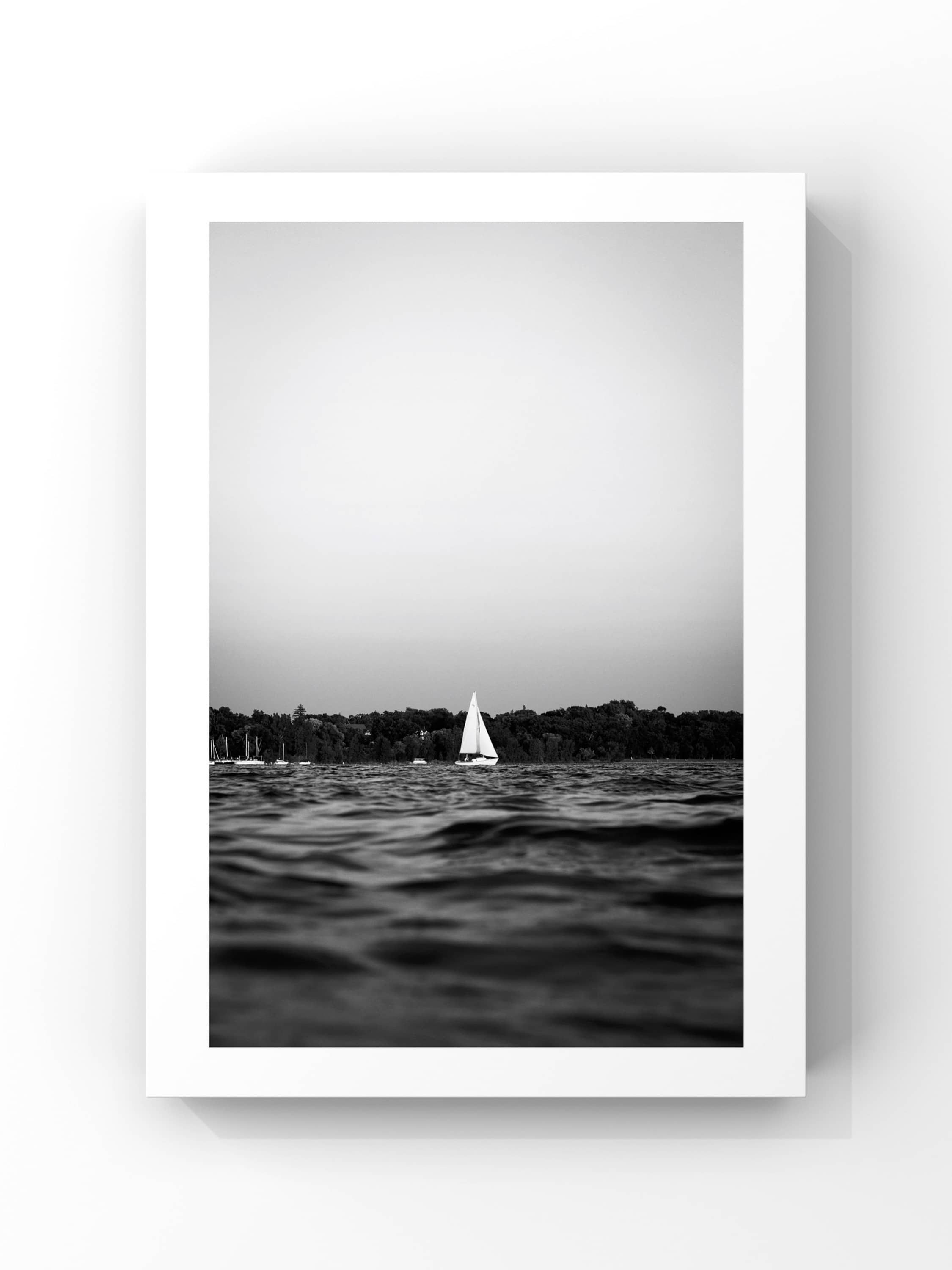 Natural World Seri 2 Poster Tablo – Minimal Siyah Beyaz Doğa Fotoğrafı