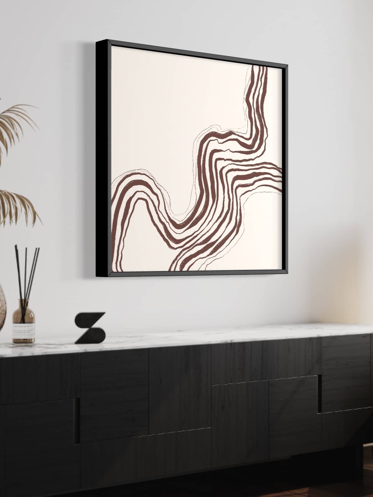 Feelings of Lines 3 Kanvas Baskı Tablo