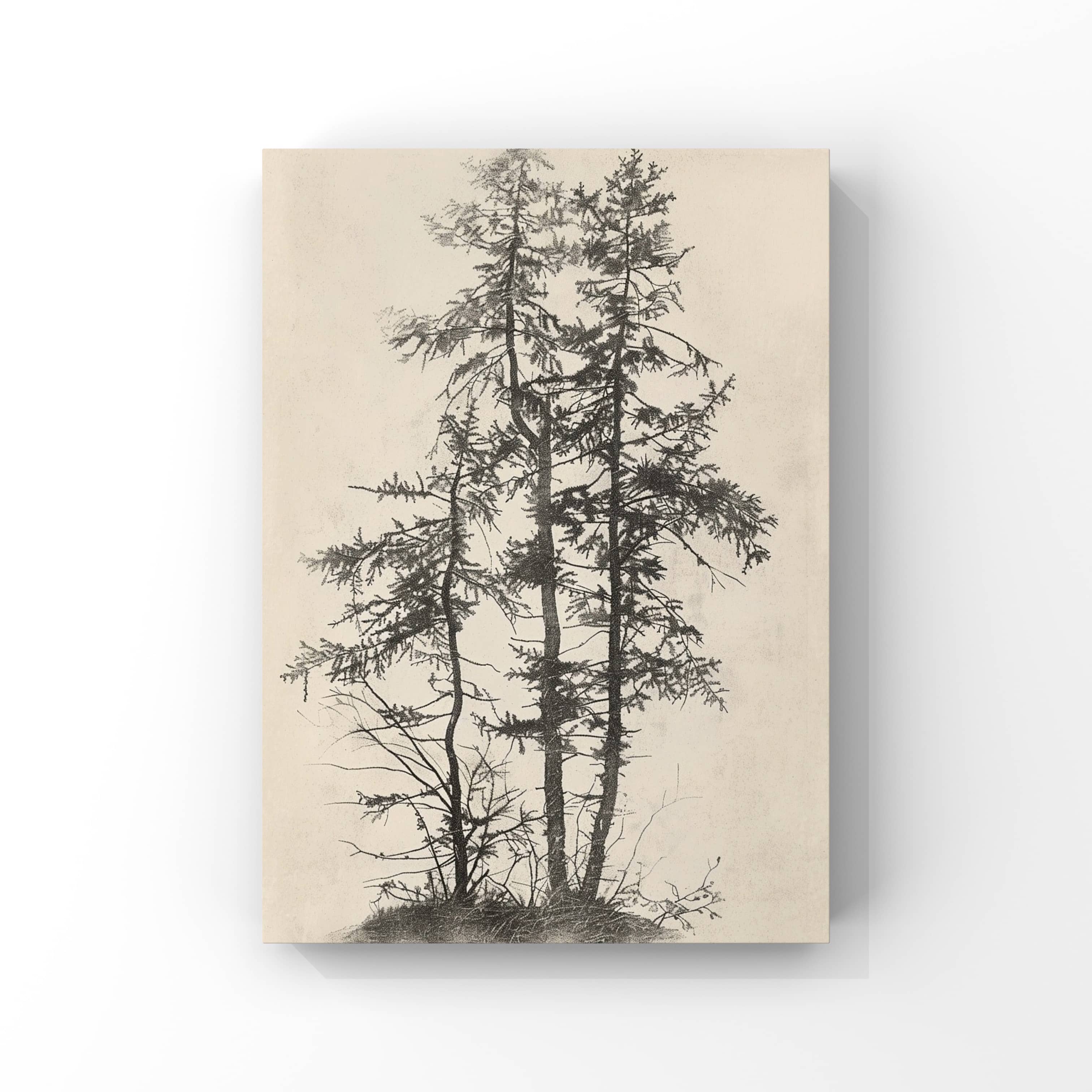 "Nature’s Sketches" No.4 Poster Tablo