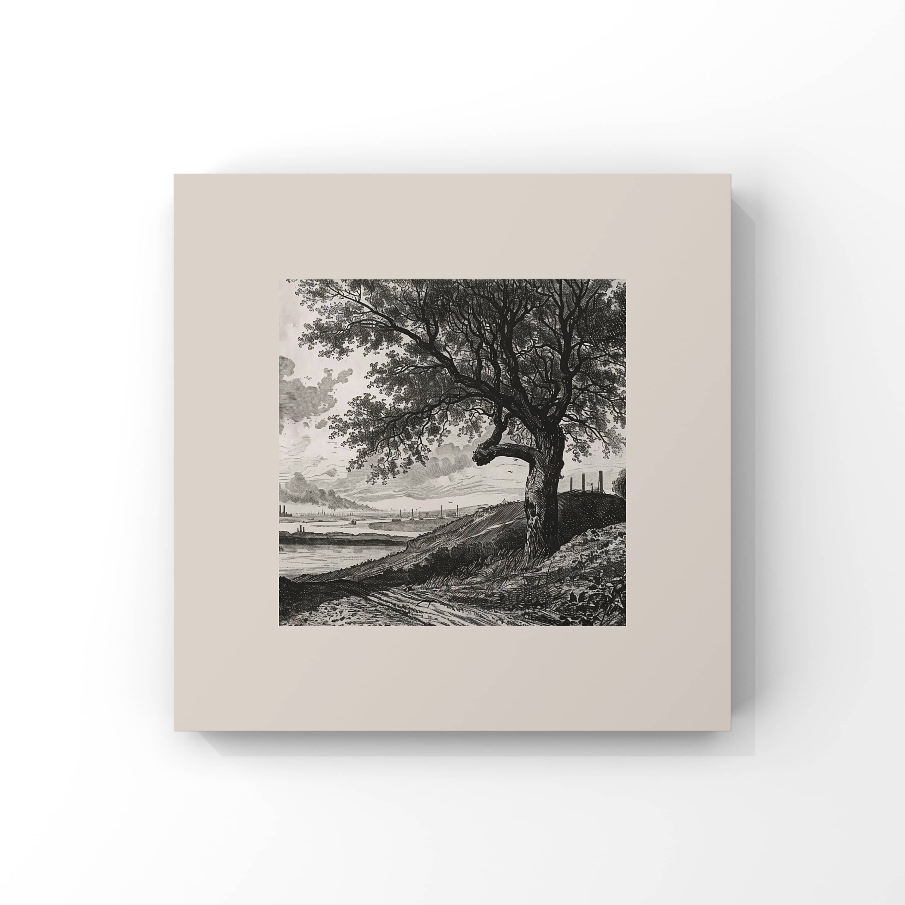 "Nature’s Sketches" No.7 Poster Tablo